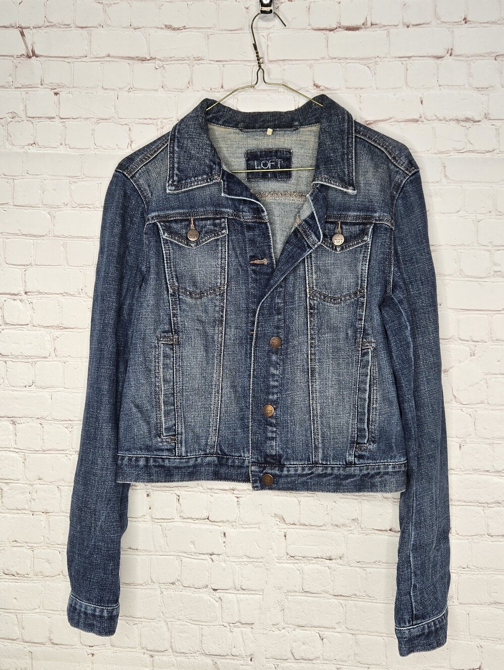 Ann Taylor Loft Denim Jacket S
